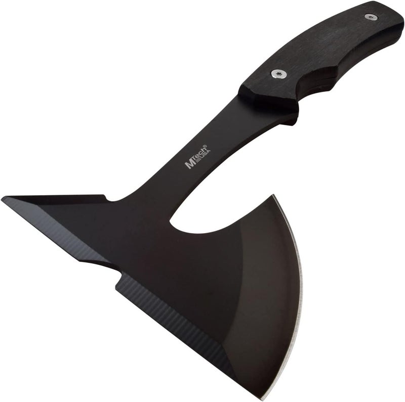 MTECH USA MT-600 Series Axe, Black Blade, Pakkawood Handle, 9 Inches Overall - Image 3